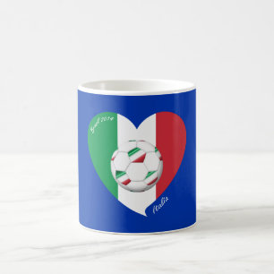 ITALY FOOTBALL flag and national teams 2014 Coffee Mug