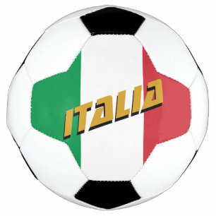 Italy football & Italian Flag / Sports