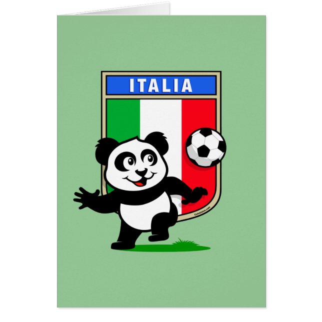 Italy Football Panda (Front)