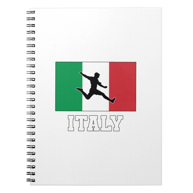 Italy Football Soccer National Team Notebook (Front)