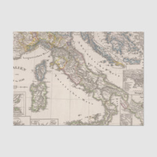 Italy from 1270 to 1450 tissue paper