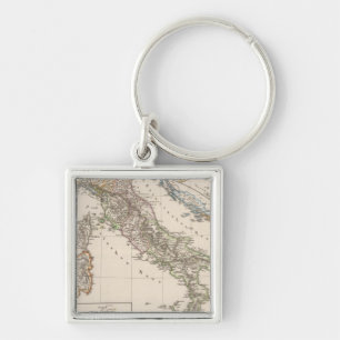 Italy from 1450 to 1792 key ring