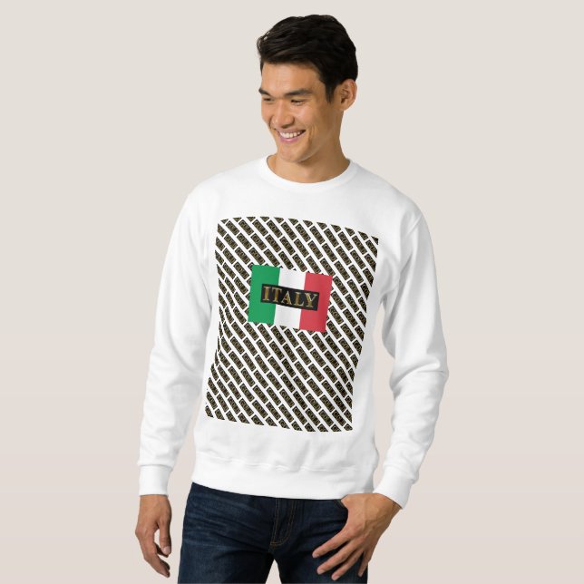 ITALY  GOLD    SWEATSHIRT (Front Full)