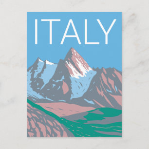 ITALY Gran Paradiso National Park Postcard