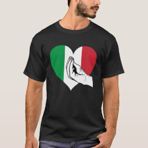 Italy Hand Italian Conversation Culture Italy T-Shirt
