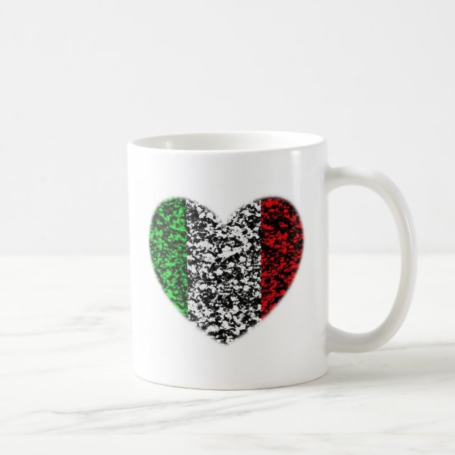 Italy Heart Coffee Mug (Right)