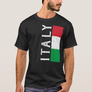 Italy Heritage Pride Country Support Italian Flag T-Shirt