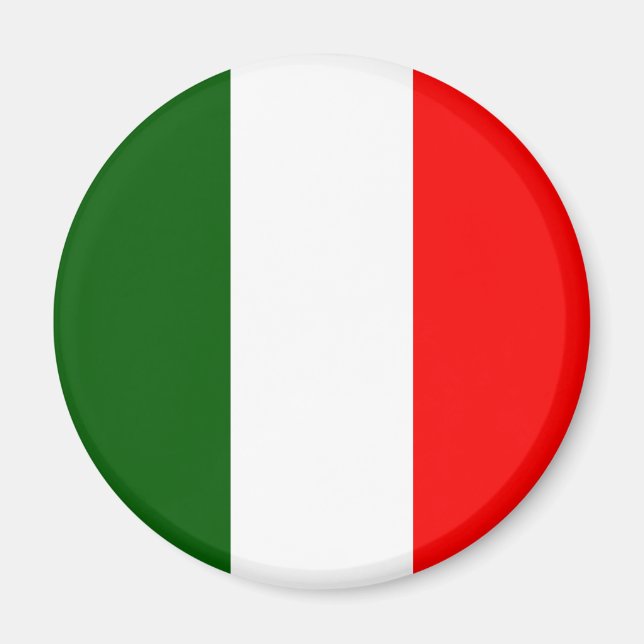 Italy High quality Flag Magnet (Front)