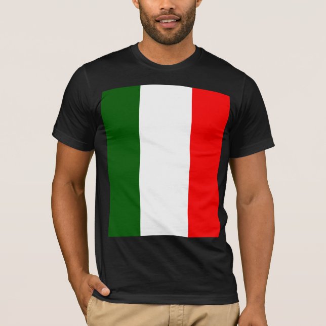 Italy High quality Flag T-Shirt (Front)