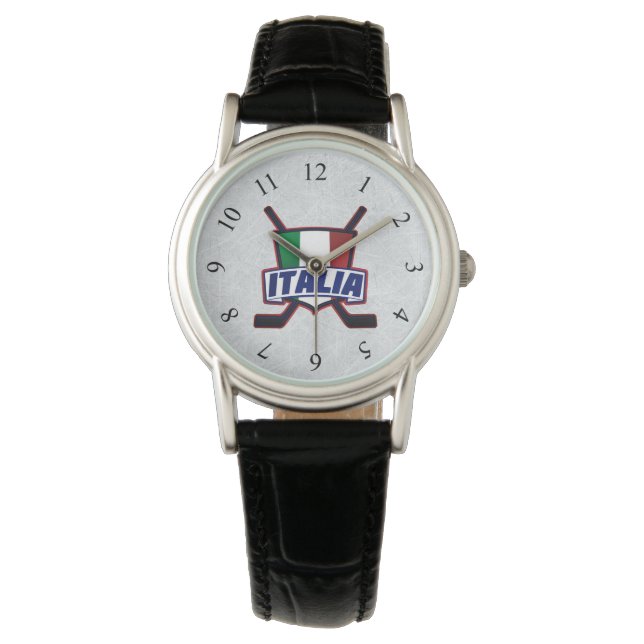 Italy Hockey su Ghiaccio Watch (Front)