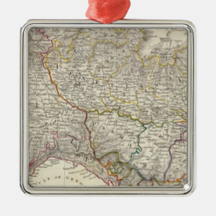 Italy I Metal Tree Decoration