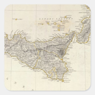 Italy III Square Sticker