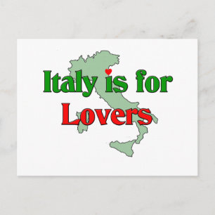 Italy Is For Lovers Postcard