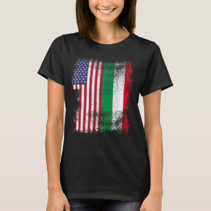 Italy Italia Italian American Flag Pride Vintage T-Shirt