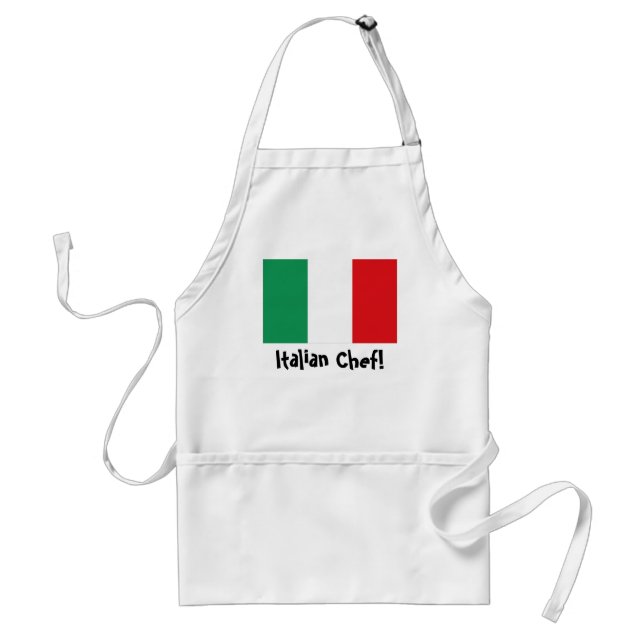 Italy Italian flag Chef apron (Front)