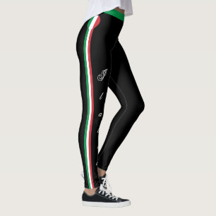 Italy & Italian Flag fashion, travel/sport fans Leggings