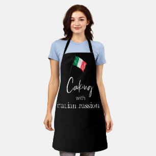 *~* Italy Italian Flag Italia  Cooking Apron