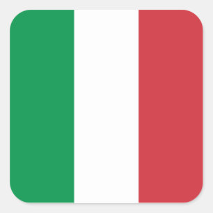 Italy/Italian Flag Square Sticker