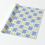 Italy Italian Lemon Bridal Shower Wedding Gift Wrapping Paper<br><div class="desc">Wrap your gifts in style with this Italy-inspired Italian Lemon Bridal Shower Wedding Gift Wrapping Paper! Featuring vibrant yellow lemons and classic Mediterranean patterns, this wrapping paper brings the charm of the Amalfi Coast to any occasion. Perfect for bridal showers or weddings, it adds a touch of La Dolce Vita...</div>