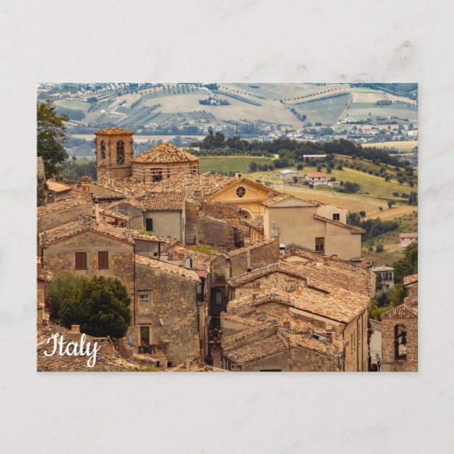 Italy Italian Villas Travel Photo Postcard (Front)