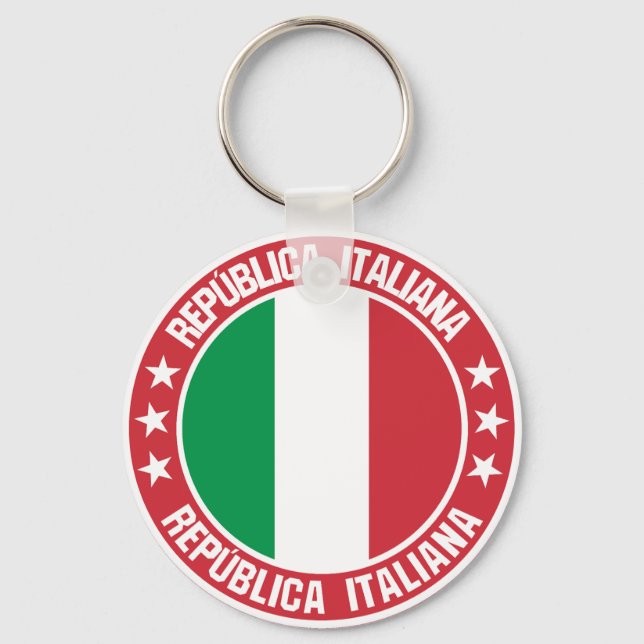 Italy                                              key ring (Front)