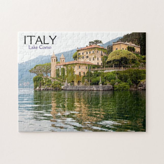 Italy Lake Como Jigsaw Puzzle (Horizontal)