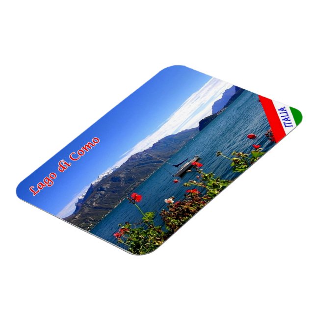 Italy - Lake Como - Magnet (Left Side)