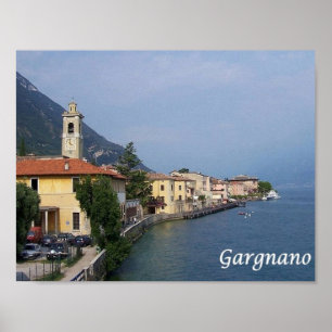 Italy - Lake Garda - Gargnano - Poster