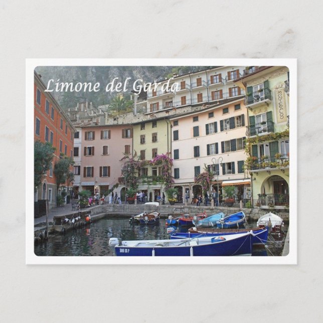 Italy - Lake Garda - Limone del Garda - Postcard (Front)