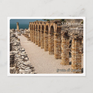 Italy - Lake Garda - Sirmione - Grotte di Catullo Postcard