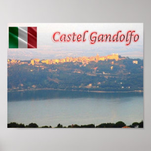 Italy - Lazio - Castel Gandolfo - Poster