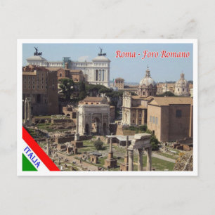 Italy - Lazio - Roma - Foro Romano - Postcard
