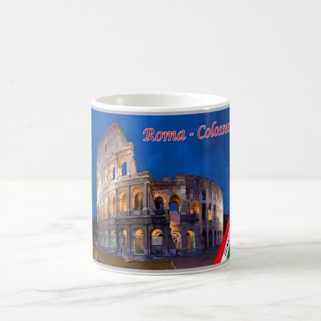 Italy - Lazio - Rome - Colosseo - Coffee Mug (Center)