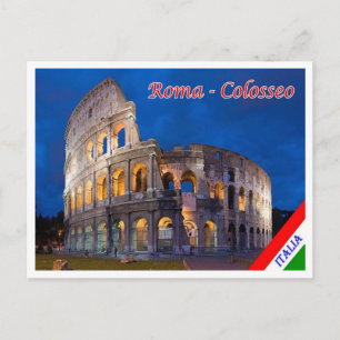 Italy - Lazio - Rome - Colosseo - Postcard