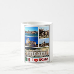 Italy - Lazio - Rome - I Love - Coffee Mug
