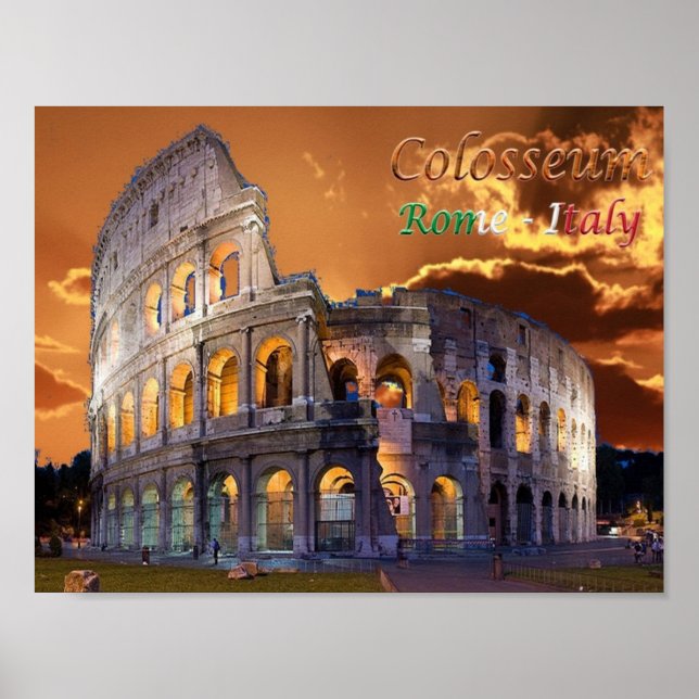 Italy - Lazio - Rome - Poster (Front)