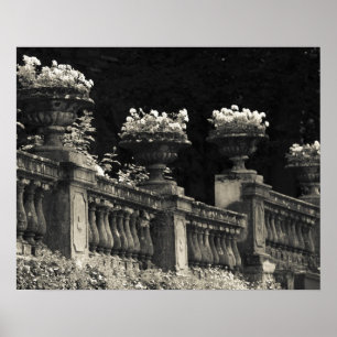 Italy, Lecco Province, Varenna. Lakeside Poster
