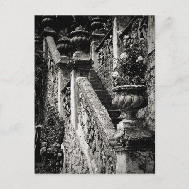 Italy, Lecco Province, Varenna. Villa Monastero, 3 Postcard (Front)