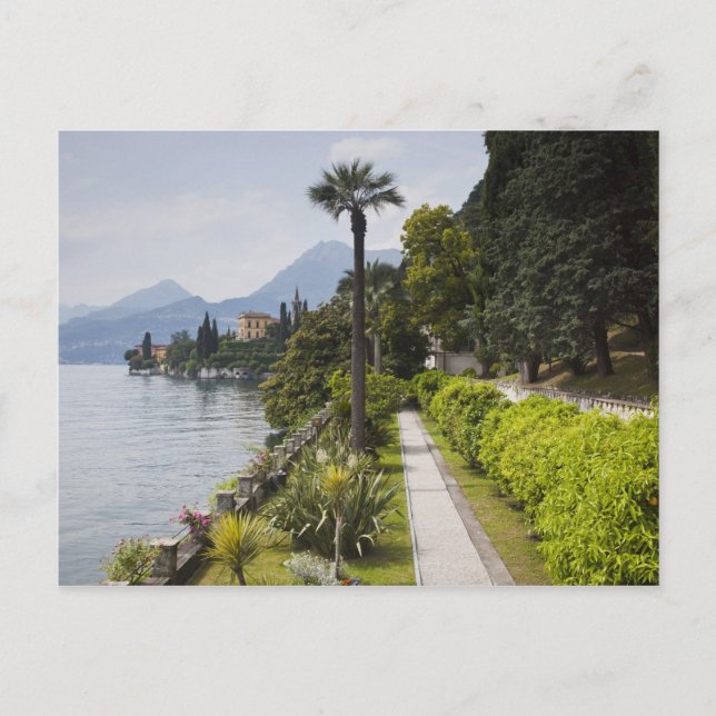 Italy, Lecco Province, Varenna. Villa Monastero, Postcard (Front)
