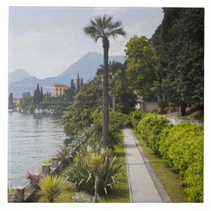 Italy, Lecco Province, Varenna. Villa Monastero, Tile