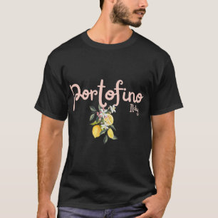 Italy Lemon Design Portofino Italy Souvenir Italy T-Shirt