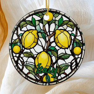Italy Lemon Tree  Ceramic Tree Decoration