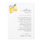 Italy Lemons Wedding Welcome Letter Itinerary Card