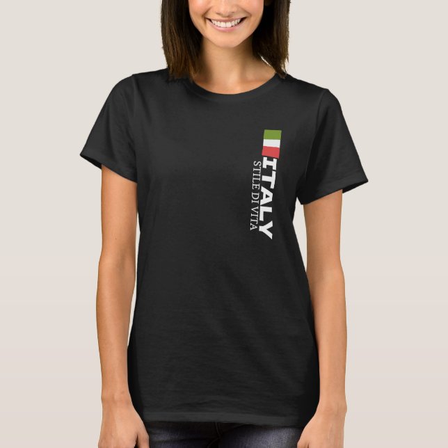 ITALY LIFESTYLE,WORLD,GIFT FOR HER,GIFT FOR HIM T-Shirt (Front)