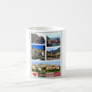 Italy - Liguria - Cinque Terre - I Love - Coffee Mug