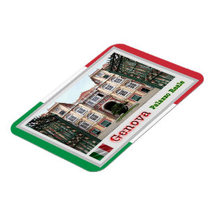 Italy - Liguria - Genoa - Royal Palace - Magnet