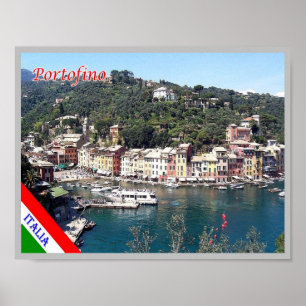 Italy - Liguria - Portofino - Poster
