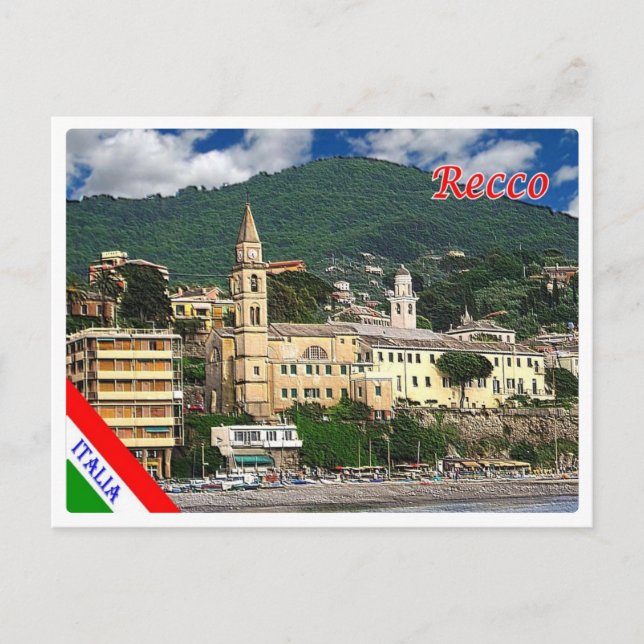Italy - Liguria - Recco - Postcard (Front)