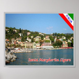 Italy - Liguria - Santa Margherita Ligure - Poster