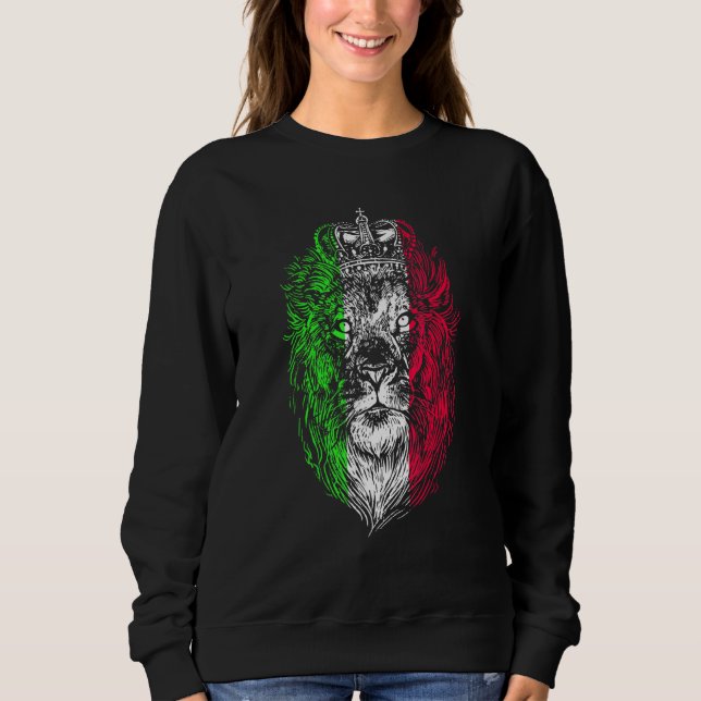 Italy Lion Head Sweatshirt (Front)